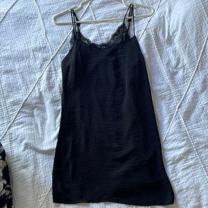 FP Black Lace Mini Dress